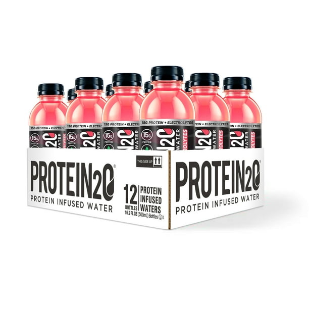Protein2o Electrolytes, Low Calorie Protein Infused Water, 15g Whey
