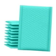 thumbnail image 2 of 100 Sobres De Burbujas De 6 Pulgadas X 10,5 Pulgadas, Bolsas De Envío Para Joyería, Suministros De Maquillaje, Color Verde, 2 of 8