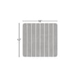 thumbnail image 3 of 16x12" Modern Diatomite Stone Small Bath Mat in Gray, 3 of 4