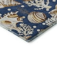 thumbnail image 4 of Addison Rugs Mayfield Washable Coastal Shells Blue Rectangle Rug, 9' x 12', 4 of 6