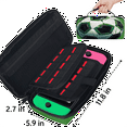 thumbnail image 3 of Herdesigns Soccer Carry Case Compatible with Nintendo Switch 2, with 20 Game Card Slots, Old Green Soccer Portable Travel Carrying Case Pouch for Accessories & Games, 3 of 8
