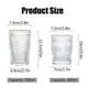 thumbnail image 5 of Vasos para beber, vasos vintage con relieve, vasos multifuncionales para beber agua, vasos para agua diseñados a medida, 5 of 12
