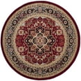thumbnail image 6 of SAFAVIEH Lyndhurst Miranda Traditional Bordered Area Rug, Red/Black, 9' x 12', 6 of 7