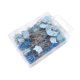 thumbnail image 4 of Alfileres de costura Alfileres rectos con cabezas de gato y diamante Resistentes y prácticos para labores de costura Azul, 4 of 9