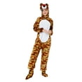thumbnail image 2 of hirigin Women Halloween Jumpsuit Set, Long Sleeve Animal Bodysuit + Headwear + Shoe Cover for Cosplay, 2 of 9