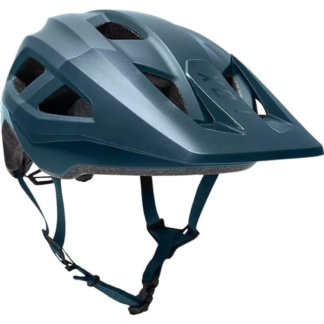 Casco para bicicleta de montaña Fox Racing Mainframe TRVRS, color azul pizarra