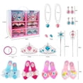 thumbnail image 2 of Girls Princess Dress Up Shoes and Accessories with 4 Pair of Princess Play Shoes and Jewelry Birthday Gifts Set, 2 of 2