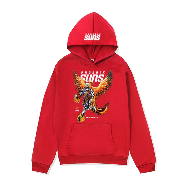Autumn And Winter Hoodie, Sports Jacket, Men's Basketball Sweatshirt, Fan Print Loose Pullover-HAPDEN