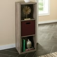 thumbnail image 2 of ClosetMaid 1324 Decorative 3 Cube Organizer, Weathered Gray, 2 of 3