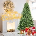 thumbnail image 5 of JERFIT 7.5ft Premium Artificial Christmas Tree with 2155 Realistic Branch Tips, Easy Fold Hinged Design, Strong Metal Stand for Holiday Home Decor, 5 of 8