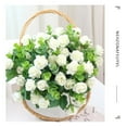 thumbnail image 2 of Lifelike Eucalyptus Rose Artificial Flower Unfading Forever Fresh Artificial Flower for Decorating Wedding or Party, 2 of 5
