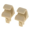thumbnail image 1 of LOVIVER 2 Pieces Beige Auto Car Interior Sun Visor Hook Clip Bracket For BYD, 1 of 6