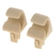 thumbnail image 3 of 2x Soporte de Clip de Gancho de Visera Interior Interior 2pcs Beige Sharpla Soporte de clip de gancho para visera, 3 of 7