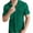 Green, variant on Besolor Men's Casual Button down Shirts Collared Short Sleeve Striped Textured Summer Beach Vacation Shirt Tops