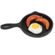 thumbnail image 2 of FELTECHELECTR Modelo de casa de muñecas, sartén para casa de muñecas, wok, mini sartén para cocinar huevos con tocino para niños, 2 of 7