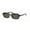 Black Frame | Dark Green Lens, variant on RAY-BAN RB4455F ZURI BIO-BASED LOW BRIDGE FIT Pillow Shape Sunglasses Havana Frame | Dark Grey Lens 51mm