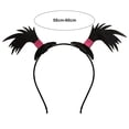 thumbnail image 5 of Kid Hair Hoop Funny Felt Headband for Kids Festive Hair Hoop Holiday Performance Props Fine Workmanship Unique Design Cute, 5 of 5