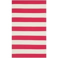 thumbnail image 3 of SAFAVIEH Montauk Saranna Striped Cotton Area Rug, Black/Ivory, 5' x 8', 3 of 6