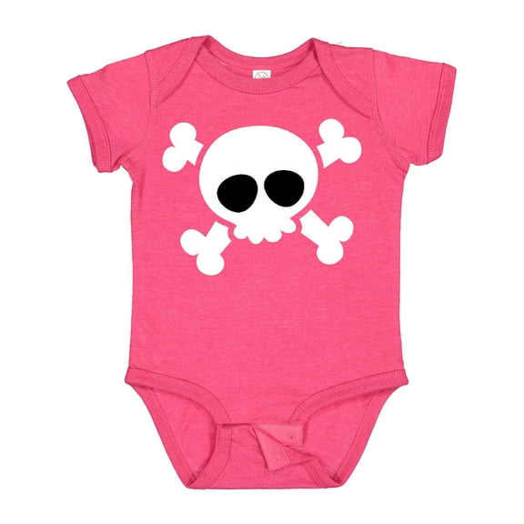 Inktastic Skull Design Boys or Girls Baby Bodysuit