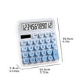 thumbnail image 2 of Clearance Under $5 Calculators, Hwkond Solar Calculator High Color Dopamine 12 Bit Mechanical Key Scientific Computer, 2 of 4
