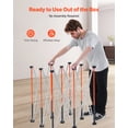 thumbnail image 3 of VEVOR Support de Travail Pliant Portable 4,15 x 4,15 Pieds Support de Travail Pliable Capacité de 3500lbs, 3 of 9
