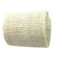 thumbnail image 1 of natural Cintas de arpillera para flores Bolsas de embalaje Decoración 6 cm de ancho Blanco, 1 of 4
