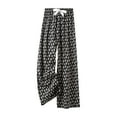 thumbnail image 2 of Otvok Cropped Pants for Ladies Printed Casual Home Wear with Elastic Waistband Pants, 2 of 5