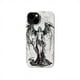 thumbnail image 4 of Funda de teléfono Retro con escultura de chica gótica para iPhone, 15, 14, 13 Pro Max, 11, 12 Mini, XR, XS, 7, 8 Plus, bonita funda a prueba de golpes, 4 of 4