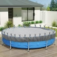 thumbnail image 2 of 10Pcs Windproof Pools cover Clip Stainless Steel Hanger Spring Clamps Fasteners with Plastic Handles Easy to Use, 2 of 8