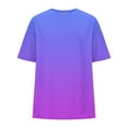 thumbnail image 7 of Xdegoge Items Groceries Women Clothes On Plus Size Tops Short Sleeve V Neck T Shirt Oversized Summer Tunic Tops Solid Color Casual Loose Fit Blouses Cancel Order Order History Online, 7 of 7