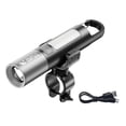 thumbnail image 1 of CAIROYAR Luz delantera LED con luz trasera Linterna recargable para accesorios Zoom Linterna delantera MTB Linterna de ciclismo, 1 of 7