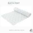 thumbnail image 2 of Bath Bliss Self Draining Bath Rug in White, 2 of 5