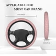 thumbnail image 5 of Daiia Funny Chicken Steering Wheel Cover Auto Steering Wheel Covers Breathable Anti-Slip Steering Wheels Car Interior Decor Accessories for Men Women Universal 15 Inch, 5 of 8