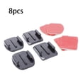 thumbnail image 3 of Methold 8 unids/set soporte de cámara deportiva portátil autoadhesivo profesional reemplazo de la base de fijación de la videocámara reemplazo de la Accesorios de cámara y óptica, 3 of 6