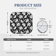 thumbnail image 7 of Lsque Lilies Flowers 2 PCS Windshield Sun Shade | CarFoldable Window Covers | Car Accessories Reflect UV for Universal Cars SUV Truck | Small, 7 of 7