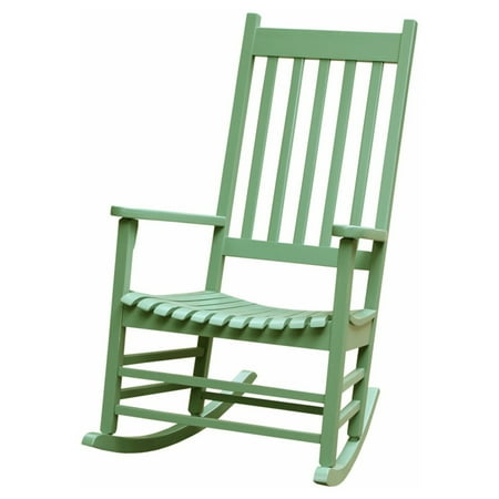 International Concepts Porch Rocker, Solid Wood, Moss