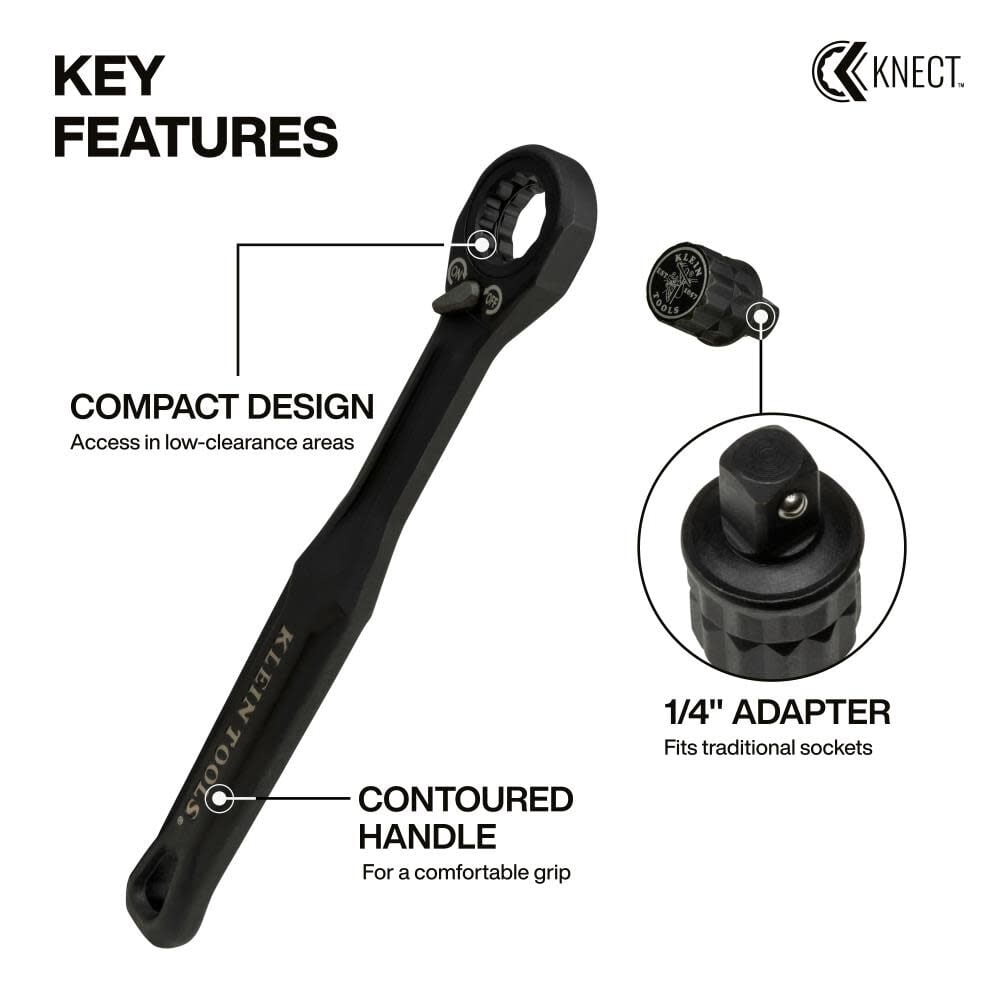 Klein Tools Knect Socket Wrench Adapter Set