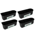 thumbnail image 1 of Haofy Large Chicken Feeder Trough with Clips Hanging Chicken Feeder Trough, Feeding Duck Goose Goat Sheep Dog for Livestock Feeding Container Waterer Bucket, 1 of 8