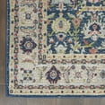 thumbnail image 4 of Nourison Global Vintage Persian Nav/Multicolor 5'3" x 7'5" Area Rug, (5' x 8'), 4 of 8