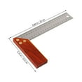 thumbnail image 2 of 1pc L Shaped Woodworking Angle Ruler Square Carpenter Measurement Tools, 2 of 7