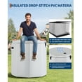 thumbnail image 5 of QinaQin Portable Ice Bath Tub, 186 Gallon Insulated Cold Plunge Tub with Cover, Durable PVC Design for Recovery Therapy, 5 of 7