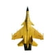 thumbnail image 4 of Avión de combate a escala 1/100, juguete conmemorativo de aviación, modelo de avión de alto nivel de detalle. Amarillo, 4 of 9