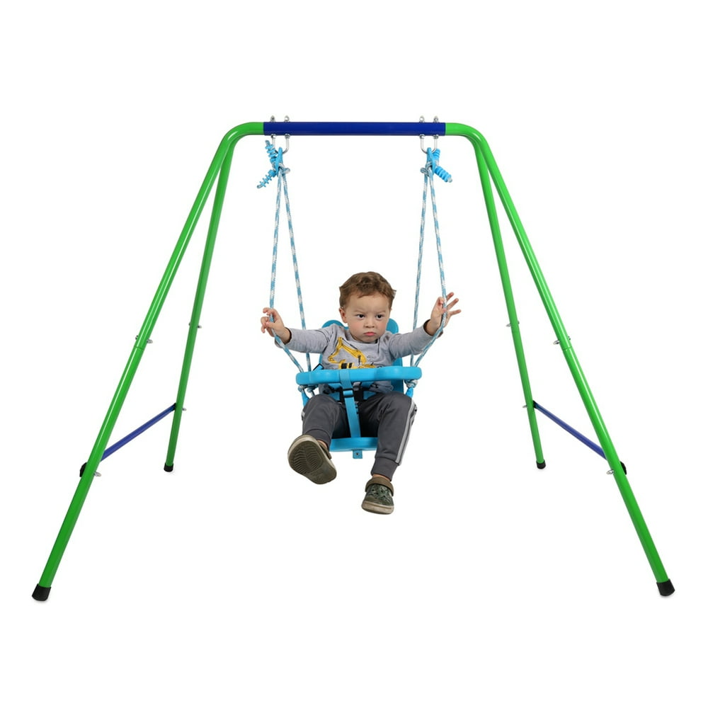 Toddler Swing HeavyDuty Baby Indoor/Outdoor Swing Set with Safety