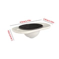 thumbnail image 1 of 4pcs Caster Pulley 360 Degrees Universal Caster Roller; Storage Universal Wheel Sticky Low-noise Storage Box Roller, Plastic Pulley, 1 of 8