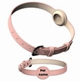 thumbnail image 4 of Chok Customizable Pet Tracking Collar with GPS Tracker - Durable Faux Leather  Adjustable Strap  Multiple Colors (Brown  Black  Light Blue  Pink) for Dogs & Cats  Prevents Loss  Easy to A, 4 of 5