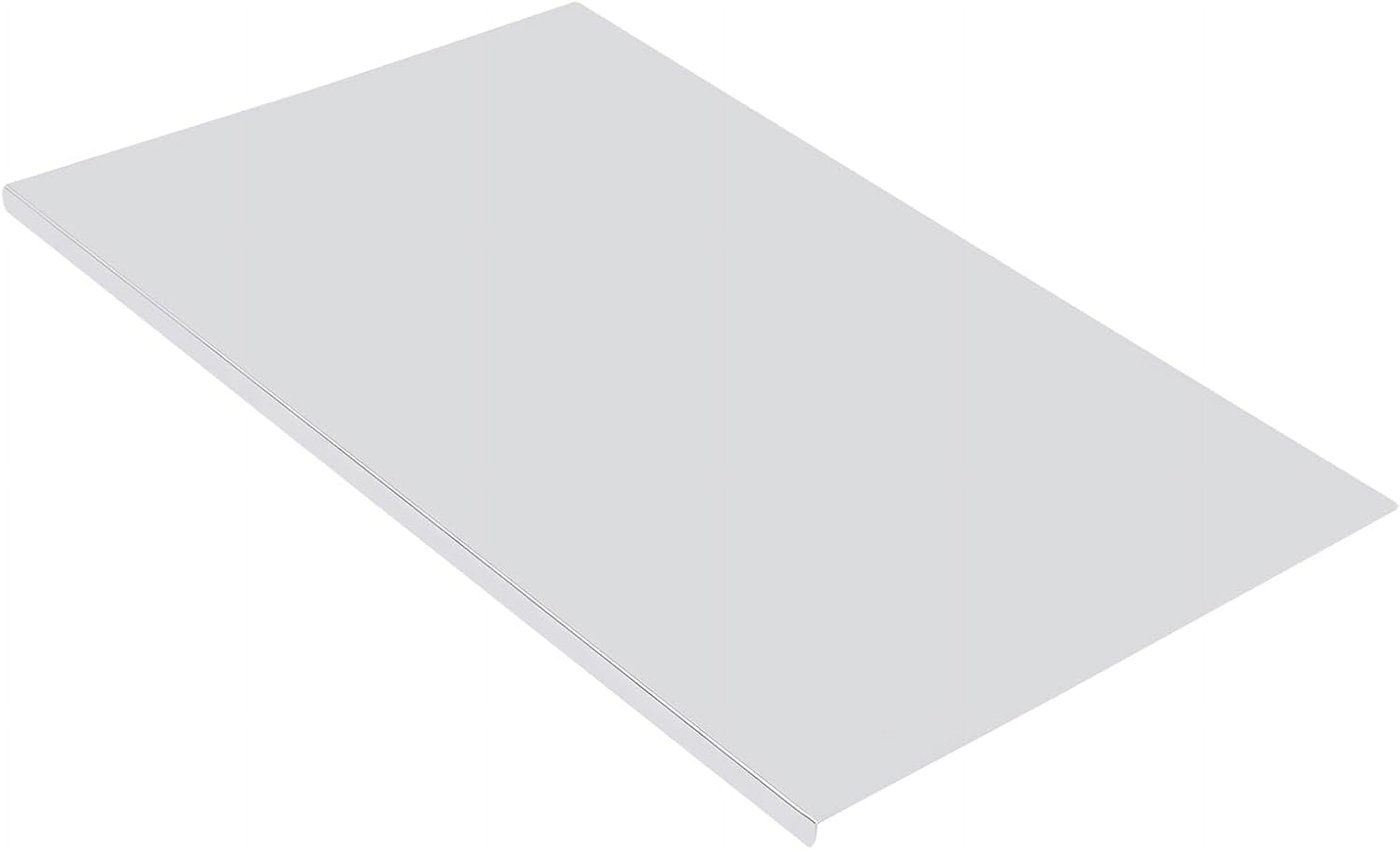 Cutting Board for Kitchen, Stainless Steel Cutting Board, Heavy Duty Chopping Board, Non-stick Pastry Board for Meat, Vegetables, Bread, Cutting Mats (23.62 * 15.7in)