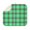 Green and Black, variant on Green and Black Checkered Pattern 1 Pack Kitchen Dish Drying Mat, Ultra Absorbent Microfiber Dish Drainer Mat, 16"x18"