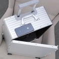 thumbnail image 3 of Caja de viaje de aleación de aluminio para hombre y mujer, maletas con ruedas de 20, 24, 26 y 28 pulgadas, 100%, 3 of 4