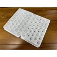 thumbnail image 1 of Molde circular para hacer cubitos de hielo con tapa, para hacer cubitos de hielo, con rejilla para hielo, 1 of 5