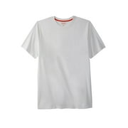 Boulder Creek By Kingsize Men's Big & Tall Heavyweight Longer-Length Crewneck T-Shirt